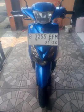 YAMAHA MIO GT 115 BIRU PUTIH 2014 B DEPOK PJK hidup panjang ex wanita