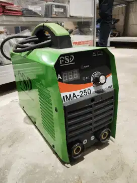 MESIN LAS BEKAS MMA 250A 1 PHASE FSD MESIN LAS SMAW STIK INVERTER