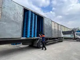 PALLET PLASTIK BEKAS PALET PLASTIK NEW BISA FORKLIFT