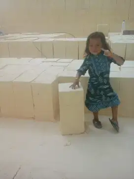Umpak kumbong batu pondasi super kombo murah boto putih