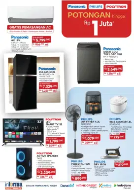 Promo murah tv 32 inc polytron smart tv