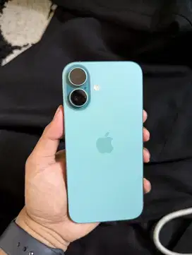 Iphone 16 128gb dual sim nano beacukai tieal fullset