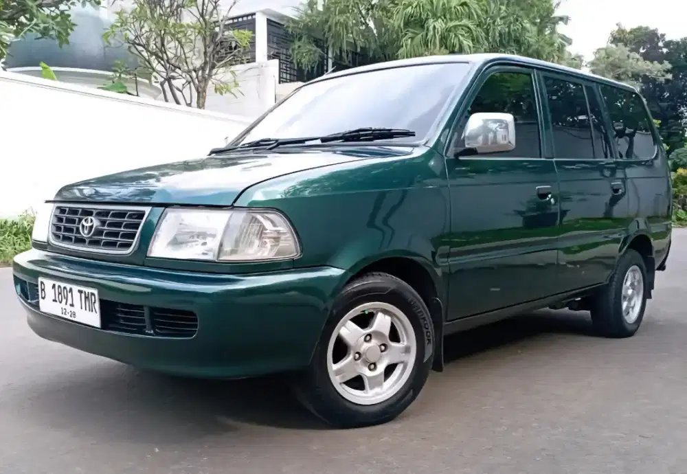 Toyota Kijang LSX 1.8 Efi Manual 2001 Hijau Istimewa Sekali Mulus Skli