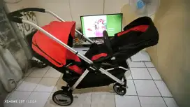 Stroller baby kembar