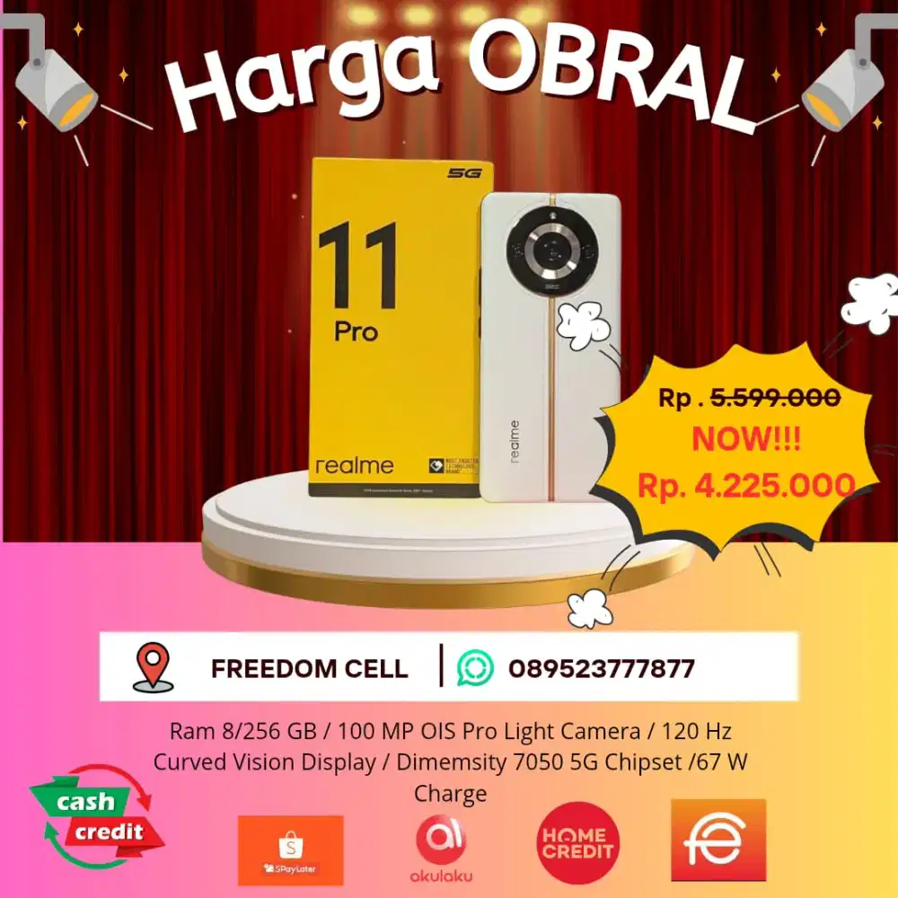 PROMO REALME 11 PRO