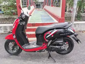 Scoopy 2024 Merah Hitam Km8Rban Jaminan