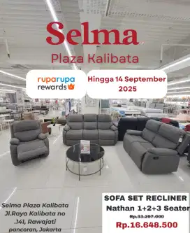 Promo terbatas sofa set Recliner