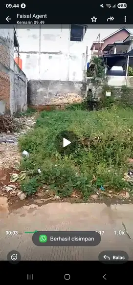 Tanah kav 114 m shm murah masuk mobil 5 juta aj cash jakarta