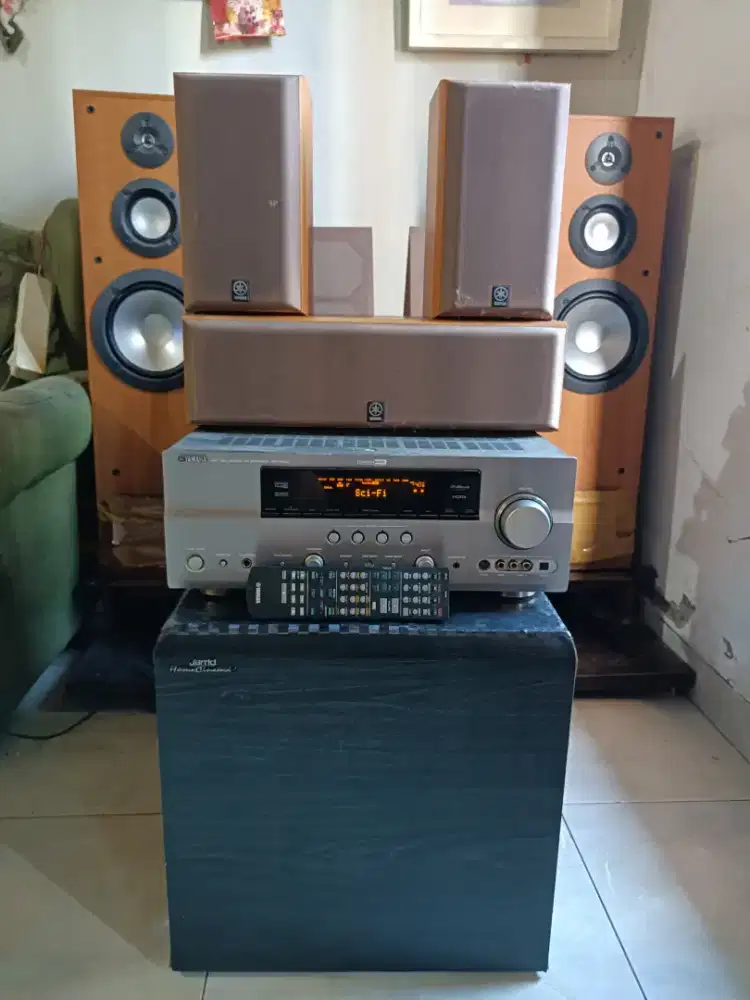 Home theater Yamaha speaker subwofer 1set