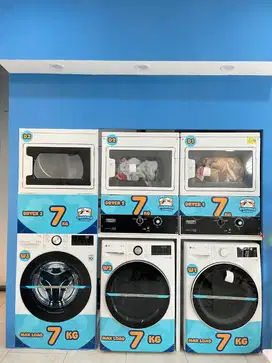 PAKET USAHA LAUNDRY KILOAN PARTISI LENGKAP