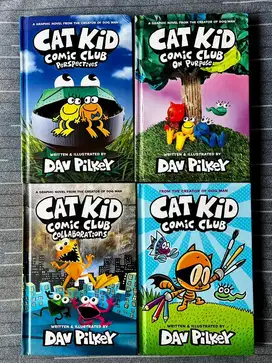 Cat Kid Komik Original Preloved (Bundle 4 Buku )