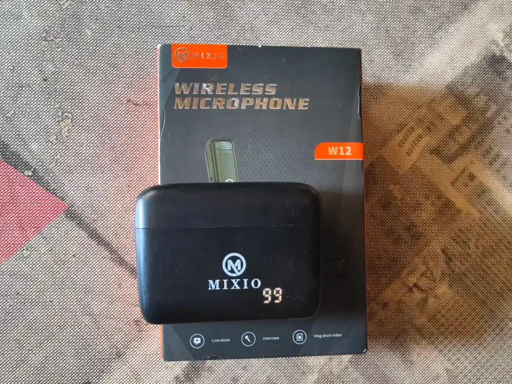 Mixio mic w12 cakep