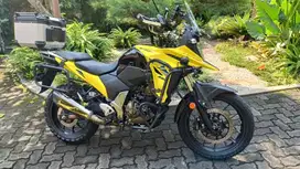 Motor Adventure 250 Siap Touring. Suzuki Vstrom Full Spek
