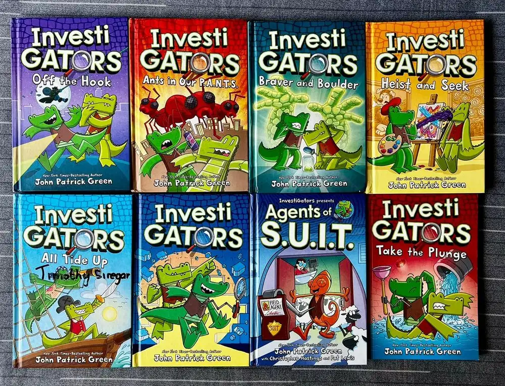 InvestiGators Komik Original Preloved (Bundle 8 Buku)