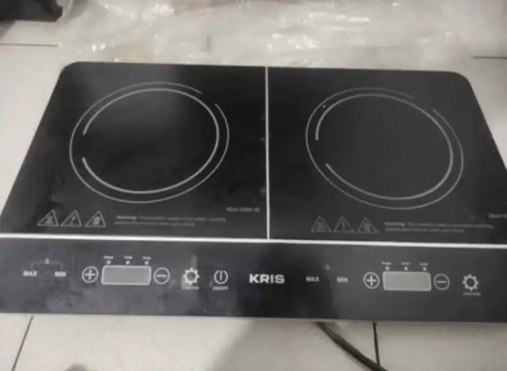 Kompor listrik krisbow  baru beberapa kali pakai