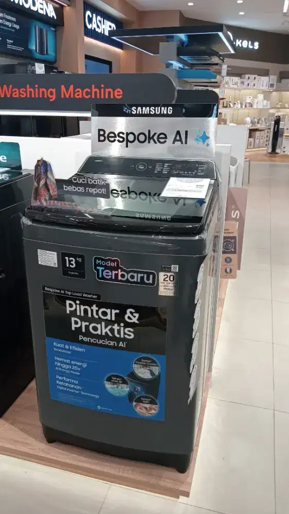 Promo terakhir living plaza Cianjur mesin cuci top loading