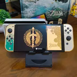 NINTENDO SWITCH OLED DUALBOOT ZELDA EDITION 256GB FULLGAMES