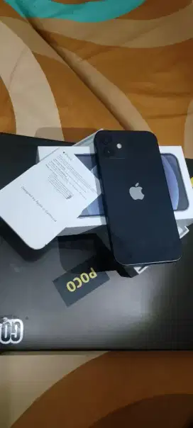 Iphone 12 64GB (Black) Garansi On