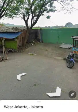 Disewakan kavling lokasi startegis untuk padel di Cengkareng Timur