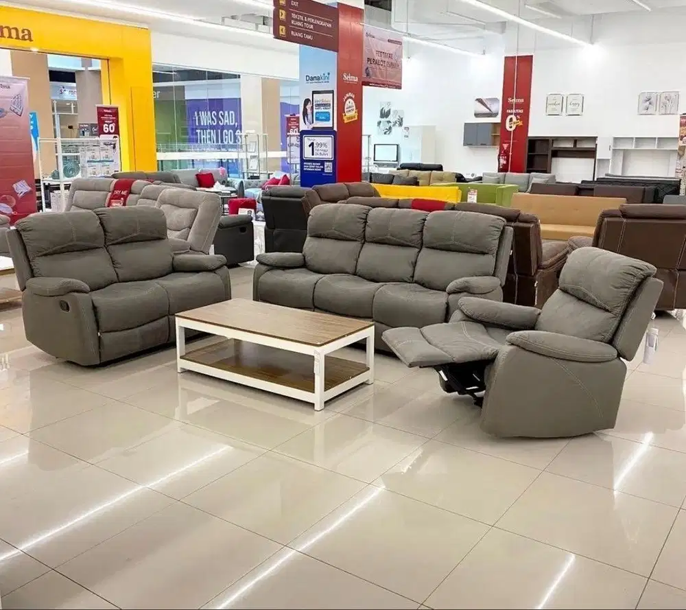 SOFA SET NATHAN RECLINER