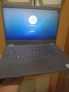 Dell core i3 gen 10 ram 8gb ssd 256gb keyboard backlight batre awet