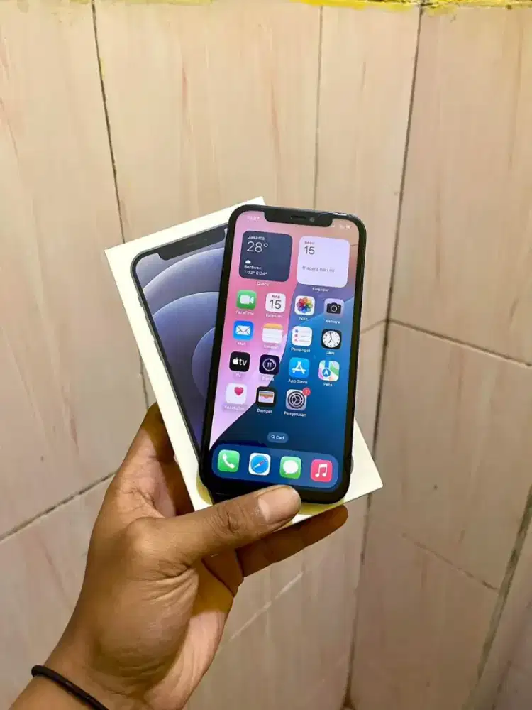 Iphone 12 64GB (Black) Garansi On