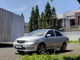Vios G 2003 AT CBU Silver Original Matic