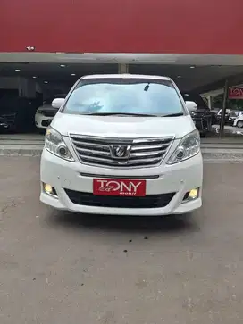 Toyota Alphard G ATPM DP 5jt saja 2014 Putih