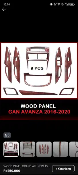 Cover panel mobil