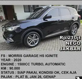 MG HS 2020 Bensin