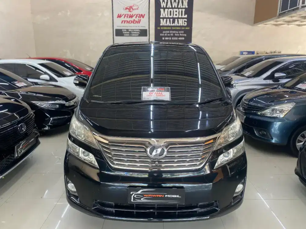 Vellfire Premium Sound 2010 Matic, wawan mobil