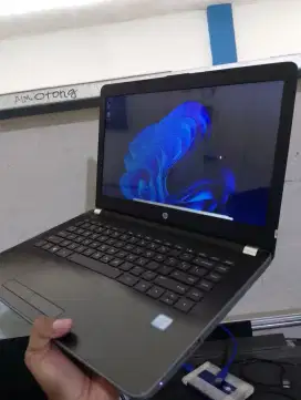 Laptop hp core i3 gen 6 ssd 256