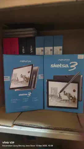 Advan Sketsa 3 4GLte 6/128 baru PROMO Resmi Gratis kybord and pen