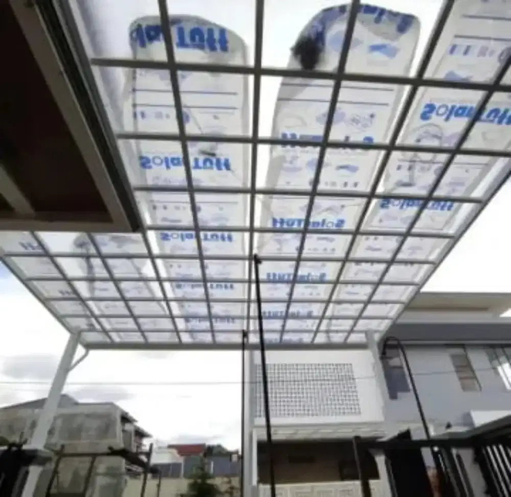 Kanopi atap solarplat
