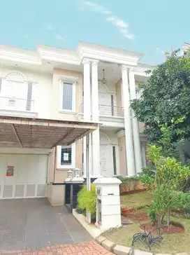 Rumah mewah terawat di cluster elite PHG, lingkungan tenang dan nyaman