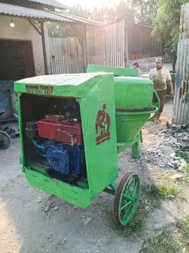 Jual Mesin Molen Beton Merk Iron Globe Kondisi Mulus