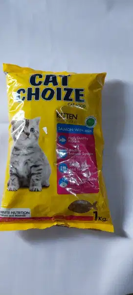 Cat Choize Kitten (Yellow – Salmon with Milk, 1 kg)