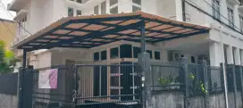 Menerima pemasangan canopy alderon single
