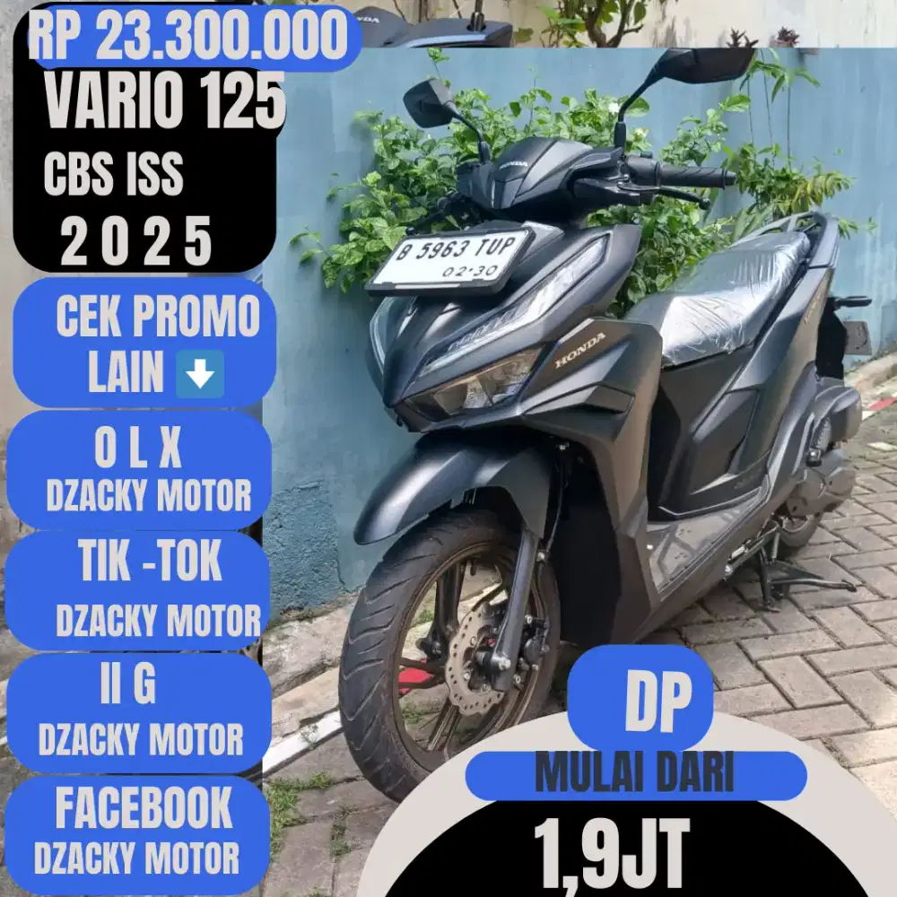 VARIO 125 CBS ISS 2025 SECOND LIKE NEW