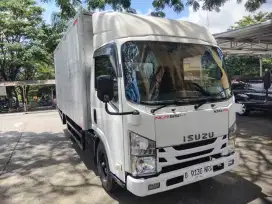 Isuzu Elf Engkel NLR 55 Long 2018 Box Jumbo Siap Pakai