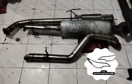 Knalpot racing bekas Fortuner VNT