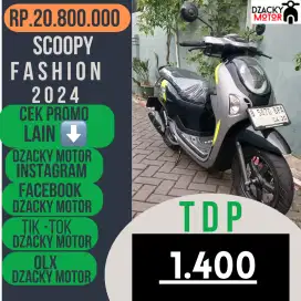 SCOOPY FASHION SILVER 2024 SECOND LIKE NEW DP PROMO