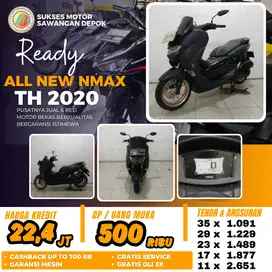 CASH KREDIT YAMAHA NMAX NEW TH 2020 UNIT MULUS BERGARANSI