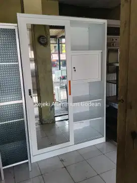 Lemari Besi Sliding 120cm