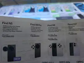 Oppo find X8pro bisa dicicil tanpa dp