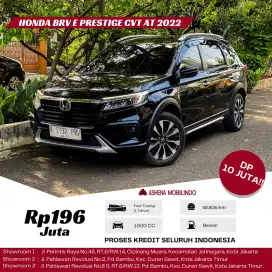 Brv E Prestige CVT 2022 Hitam DP 10jt Cash Atau Kredit Terbaik SeOLX!
