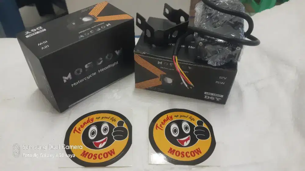 Lampu Tembak Laser Grill motor / Mobil MOSCOW DC12 15W
