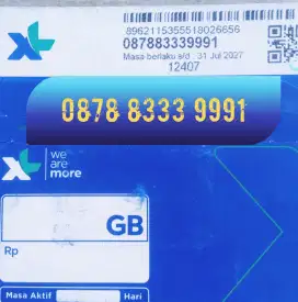 Kartu perdana cantik xl 8333 9991