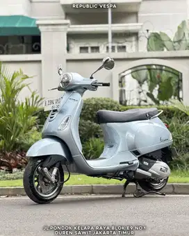PIAGGIO VESPA LX 125 IGET LED TH 2023 WARNA GREY DELICATO PERFECT