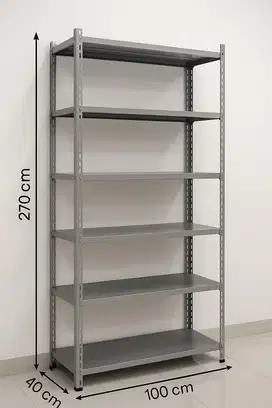 Rak besi 270 x 100 x 40 cm